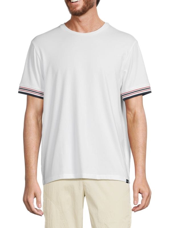 Мужская Футболка Ben Sherman Collegiate Contrast Stripe Tee Ben Sherman