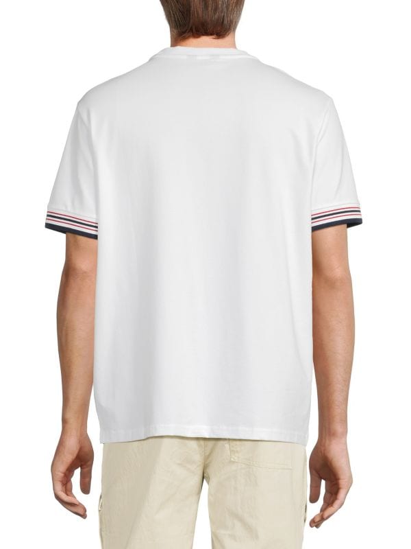 Мужская Футболка Ben Sherman Collegiate Contrast Stripe Tee Ben Sherman