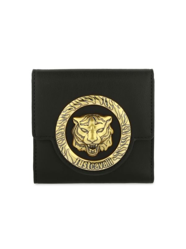 Бумажник Just Cavalli Logo Plaque Compact Just Cavalli