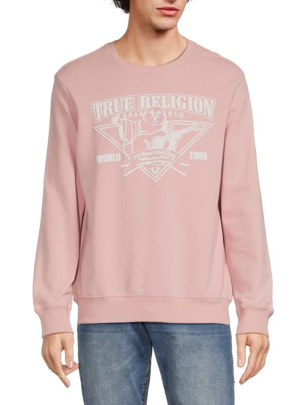 Мужская Толстовка True Religion Rocking Buddha Logo True Religion