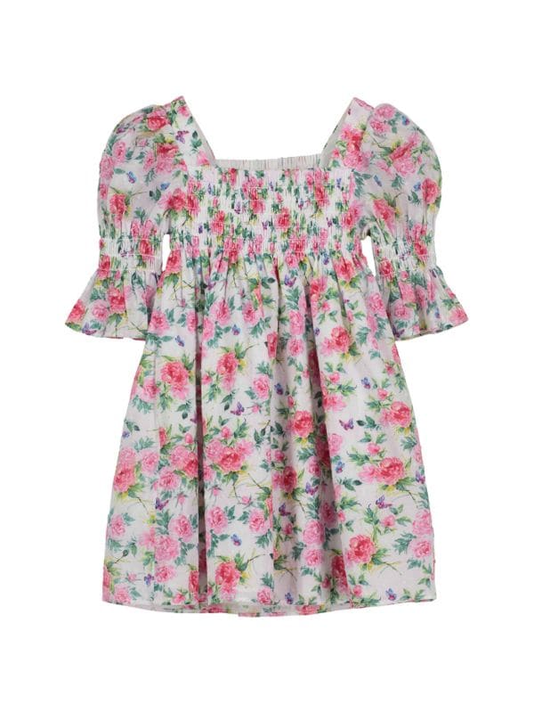 Baby Girl’s Rosalie Floral Smocked Dress Pippa & Julie