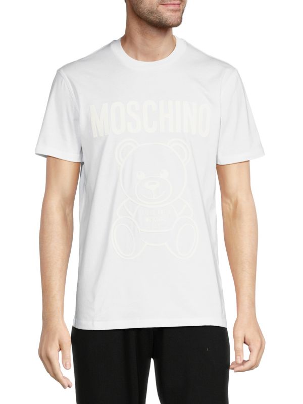 Мужская Футболка Moschino Logo Graphic Moschino