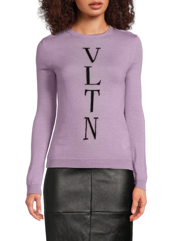 Женский Свитер Valentino Logo Crewneck Valentino