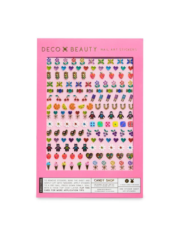 Candy Shop Nail Art Stickers Deco Beauty