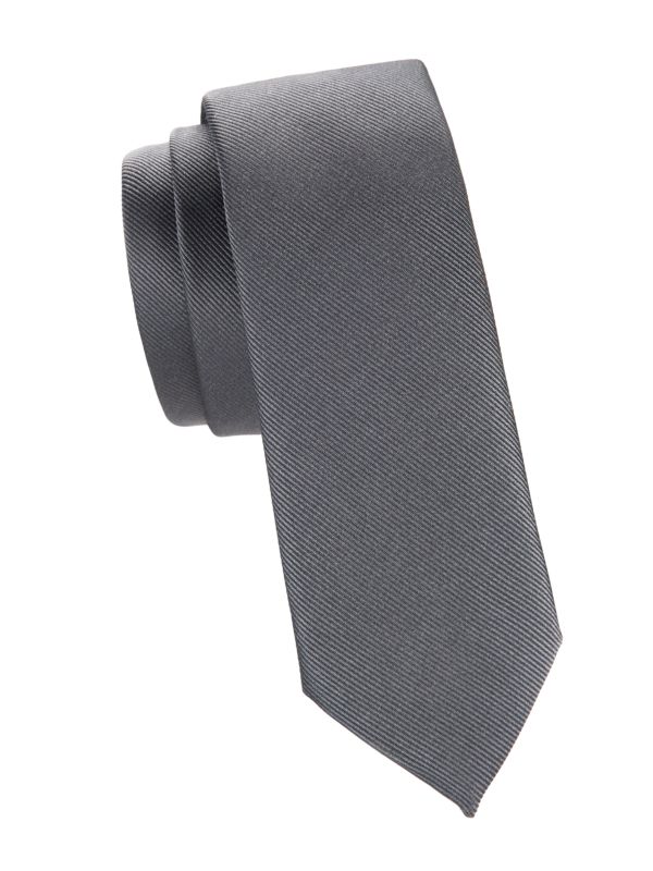 Галстук BOSS Textured Silk Blend Tie BOSS