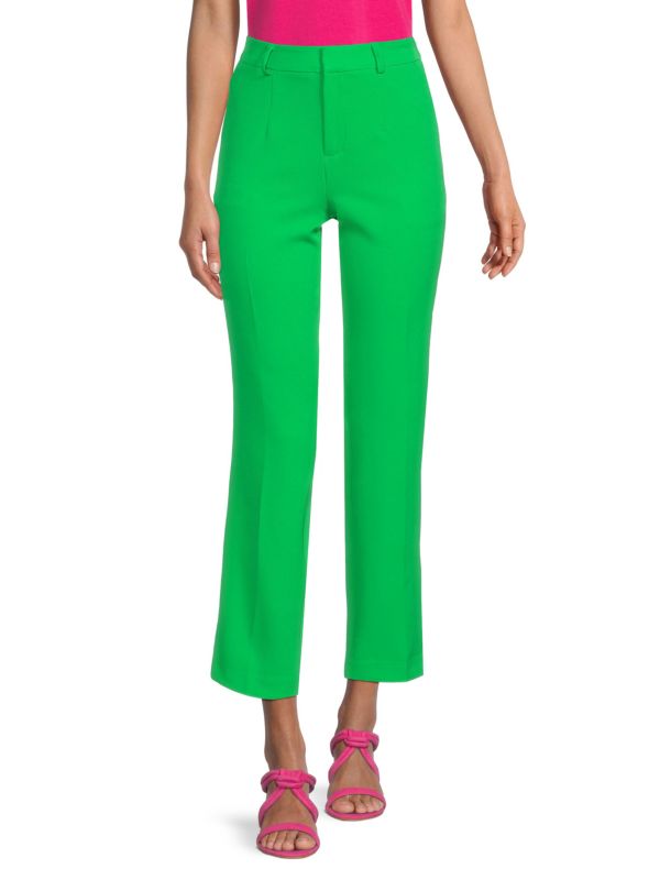 Женские Повседневные брюки Saks Fifth Avenue Crop Straight Leg Saks Fifth Avenue