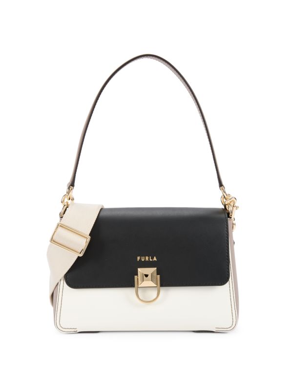 Сумка через плечо Furla Two Tone Leather Top Handle Furla