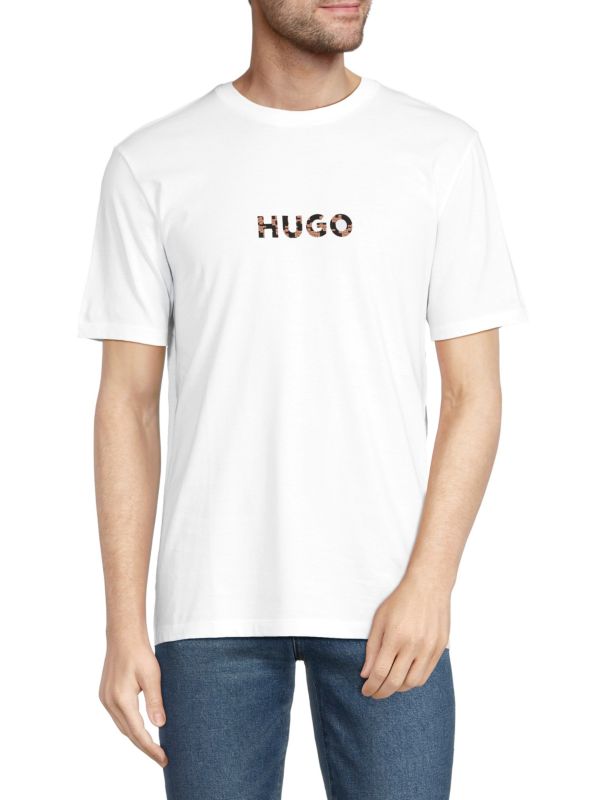 Мужская Футболка HUGO BOSS Dunoctee Logo HUGO BOSS