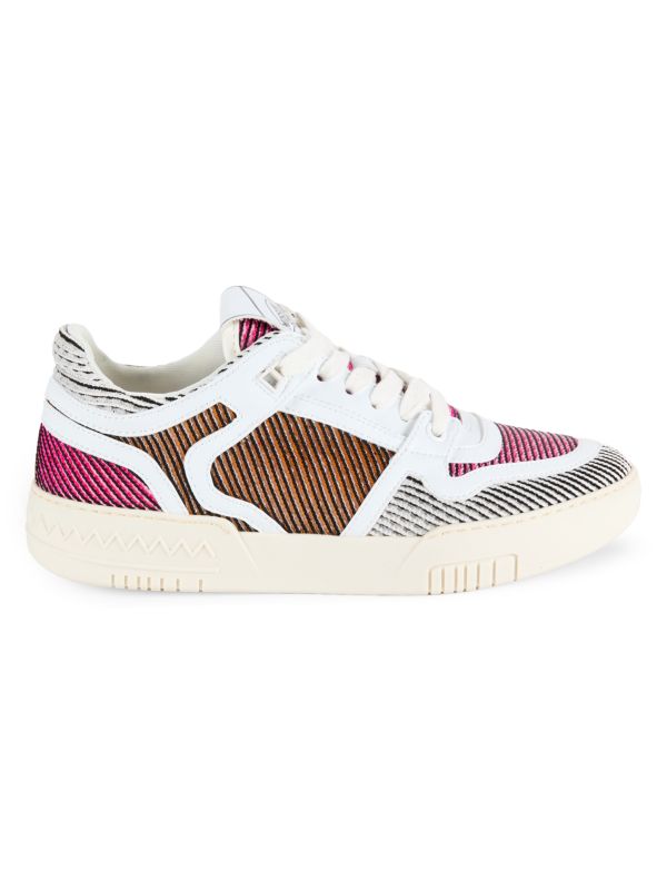 Женские Повседневные кроссовки Missoni Sport Basket Low Top Missoni