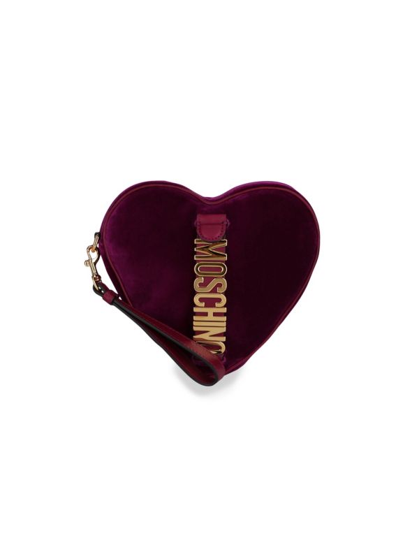 Бумажник Moschino Velvet Heart Logo Moschino