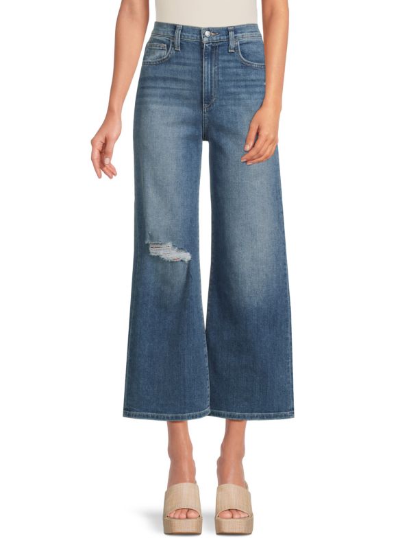 Женские Укороченные джинсы Joe's Jeans Wide Leg Joe's Jeans