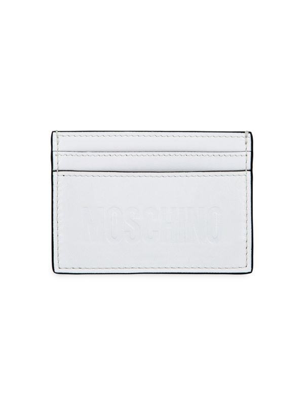 Бумажник Moschino Embossed Logo Card Holder Moschino