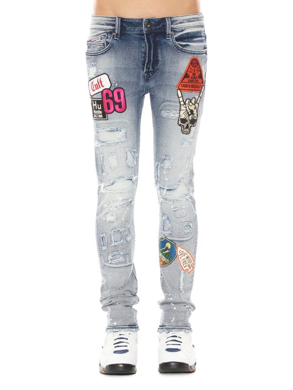 Мужские Джинсы skinny Cult Of Individuality Punk High Rise Super Skinny Cult Of Individuality