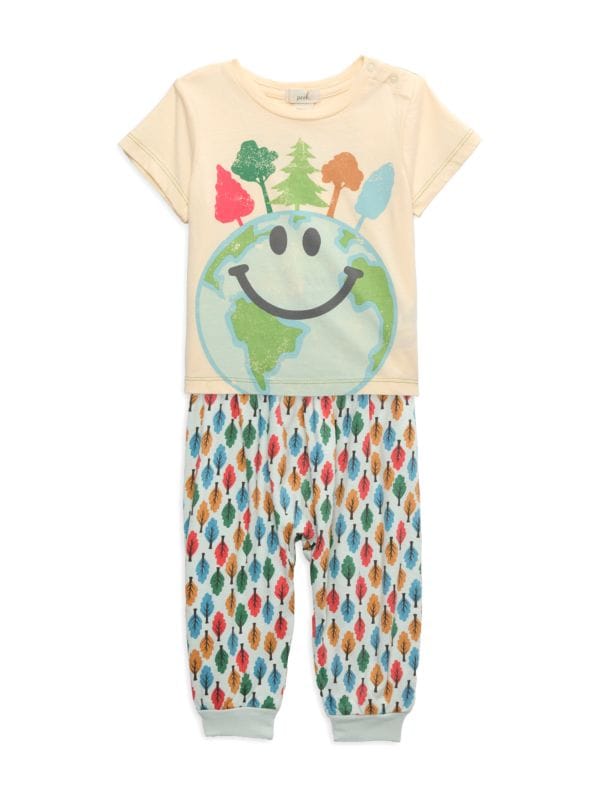  Комплект одежды PEEK 2-Пiece Tree Tee & Pants Set PEEK