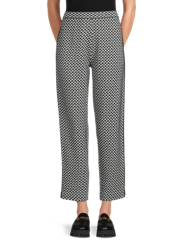 Женские Повседневные брюки St. John Houndstooth St. John