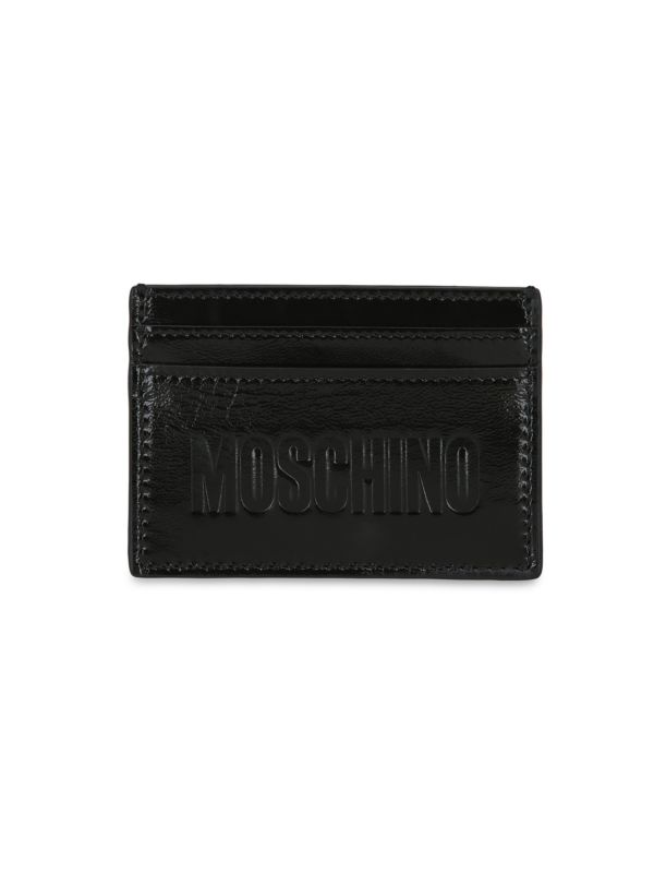 Бумажник Moschino Embossed Logo Card Holder Moschino