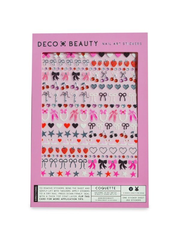 Coquette Nail Art Stickers Deco Beauty