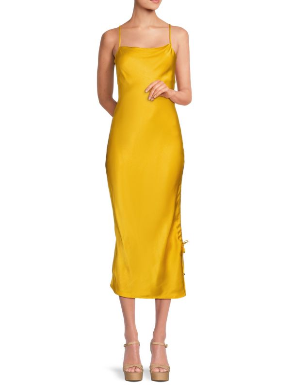 Женское Вечернее Платье PINKO Satin Midi PINKO