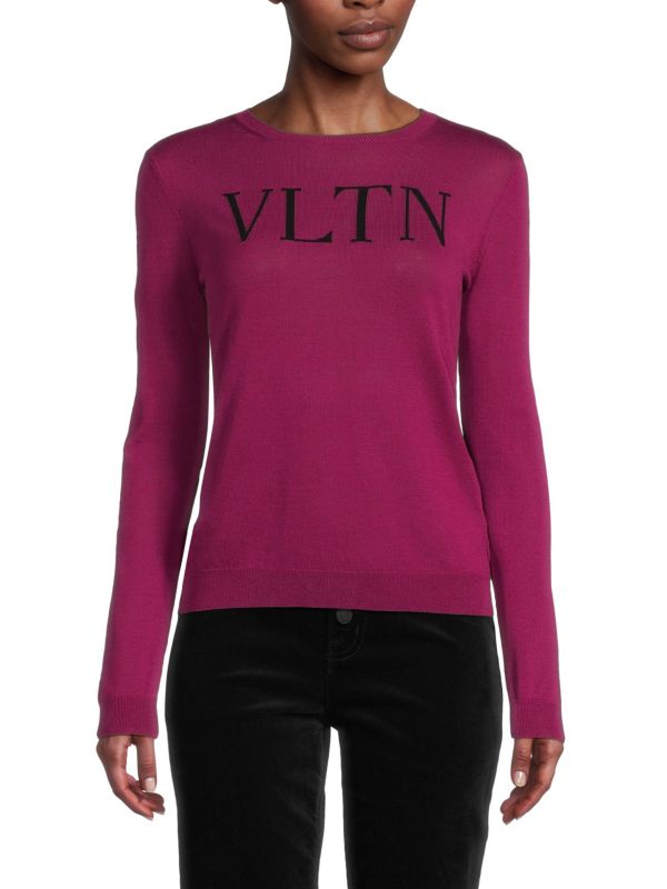 Женский Свитер Valentino Logo Crewneck Valentino