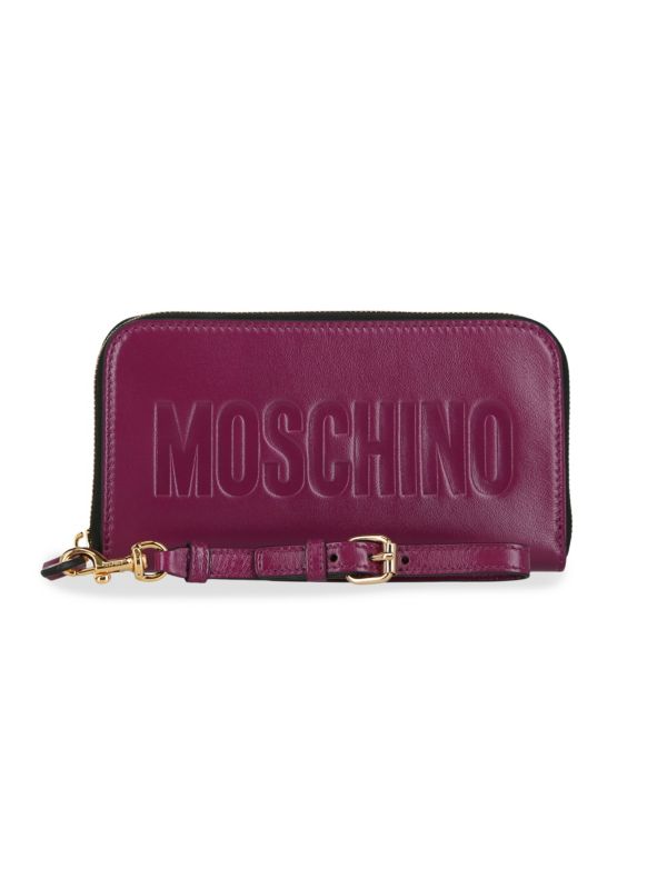 Бумажник Moschino Logo Leather Wallet Moschino