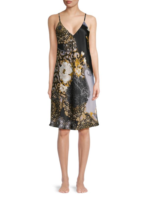 Женское Боди Natori Print Satin Dress Natori