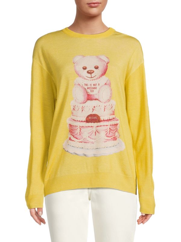 Женский Свитер Moschino Teddy Bear Graphic Moschino