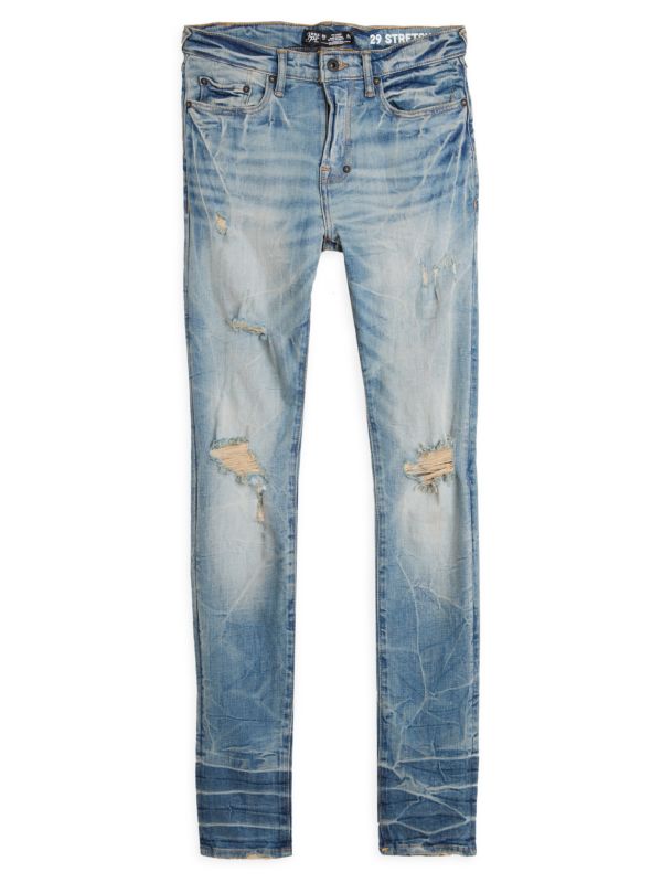 Мужские Прямые джинсы Prps Motive Distressed Prps