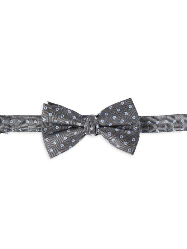 Boy's Silk Blend Pre Tied Bow Tie Andrew Marc