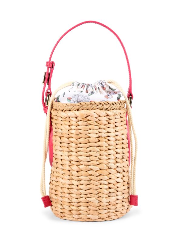 Сумка цилиндр Furla Weave Drawstring Bucket Bag Furla