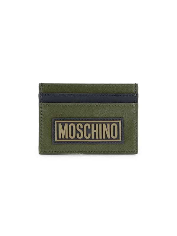 Кардхолдер Moschino Logo Leather Moschino