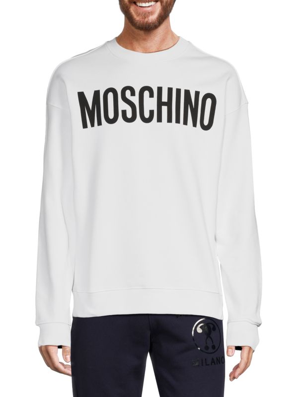 Мужская Толстовка Moschino Логотип Moschino