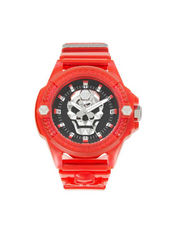 Механические часы Philipp Plein $kull Synthetic 45MM Philipp Plein