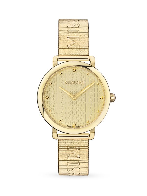 Механические часы Missoni Logo Guilloché Missoni