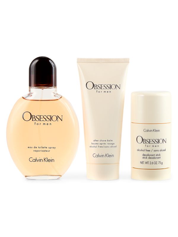 Obsesion 3-Piece Eau de Toilette, After Shave & Deo Stick Set Calvin Klein