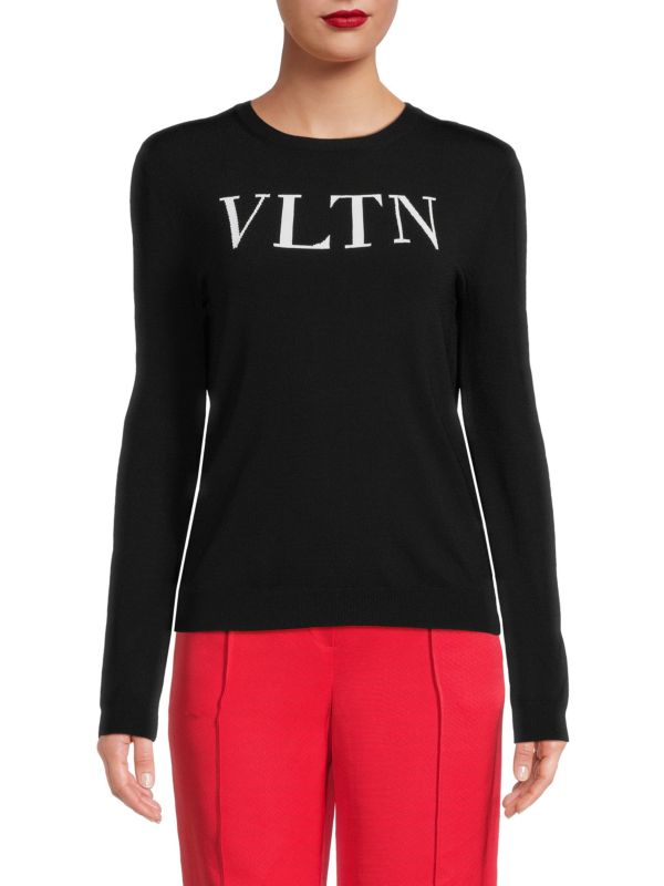 Женский Свитер Valentino Logo Crewneck Valentino