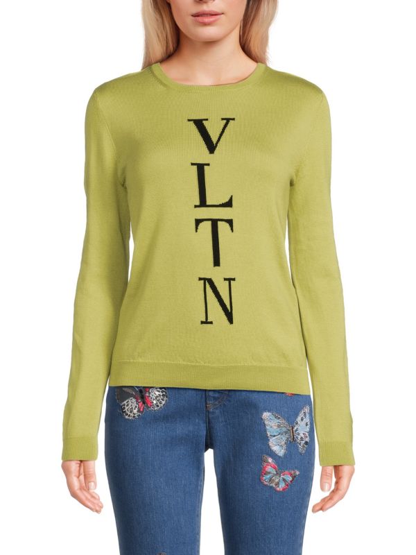 Женский Свитер Valentino Logo Valentino