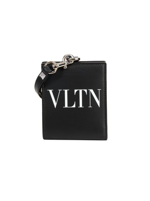 Бумажник Valentino Garavani Logo Leather Lanyard Bifold Snap Valentino Garavani