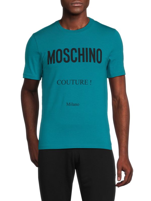 Мужская Футболка Moschino Logo Moschino