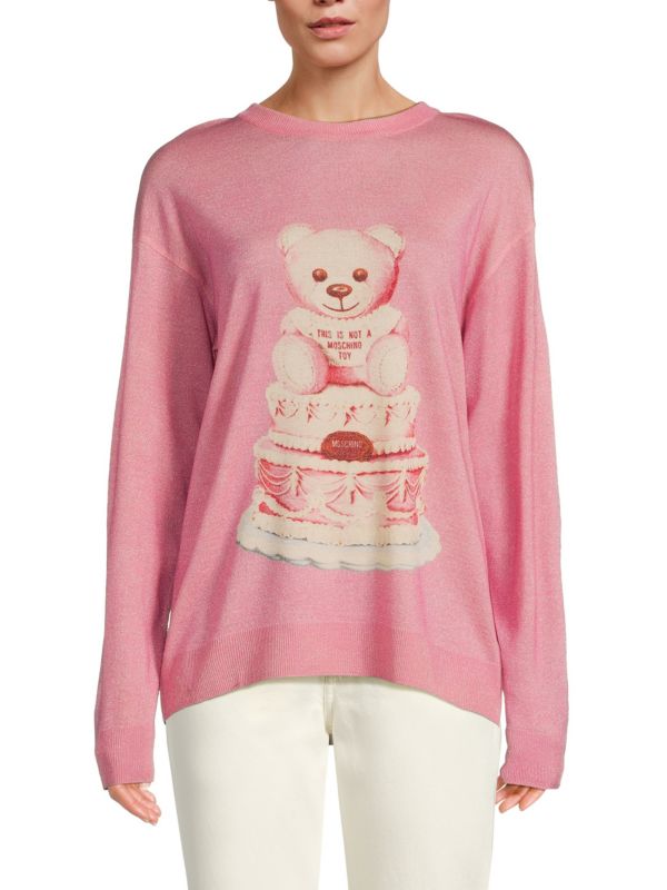 Женский Свитер Moschino Teddy Bear Graphic Moschino