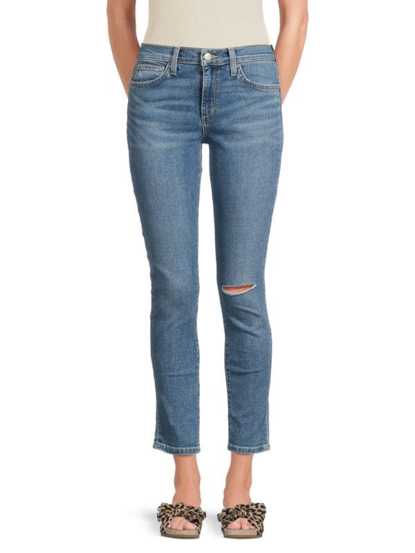 Женские Укороченные джинсы Joe's Jeans Katie Mid Rise Skinny Joe's Jeans