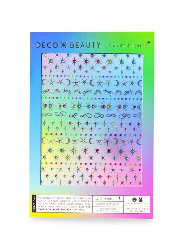 Sparkle Nail Art Sticker Deco Beauty