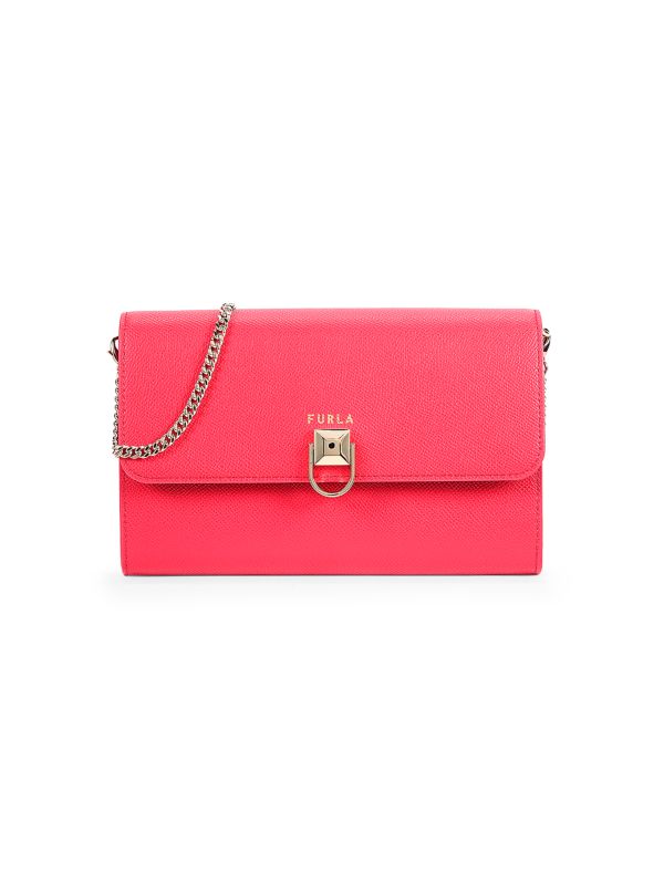 Бумажник Furla Logo Leather Wallet On Chain Furla