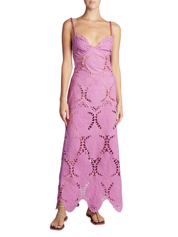 Flourishing Garden Eyelet Maxi Dress Johanna Ortiz