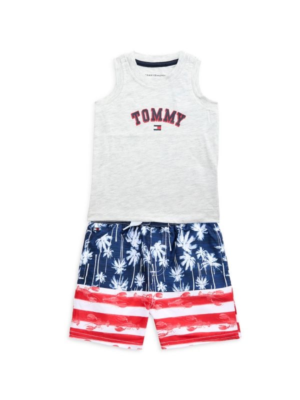  Комплект Tommy Hilfiger 2-ка  Tank Top & Shorts Tommy Hilfiger