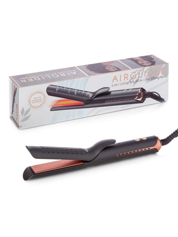 Airglider 2-In-1 Cool Air Flat Iron & Curler CORTEX BEAUTY