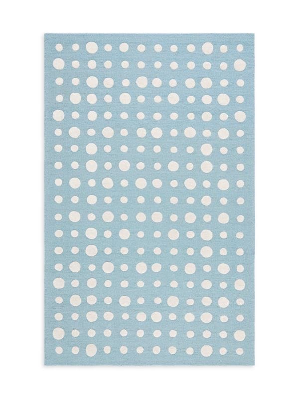 Dot Patterned Wool Blend Accent Rug Safavieh