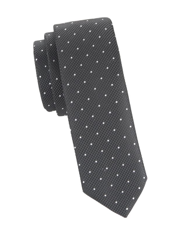 Галстук BOSS Dot Pattern Silk Blend BOSS