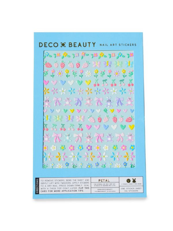 Petal Nail Art Stickers Deco Beauty