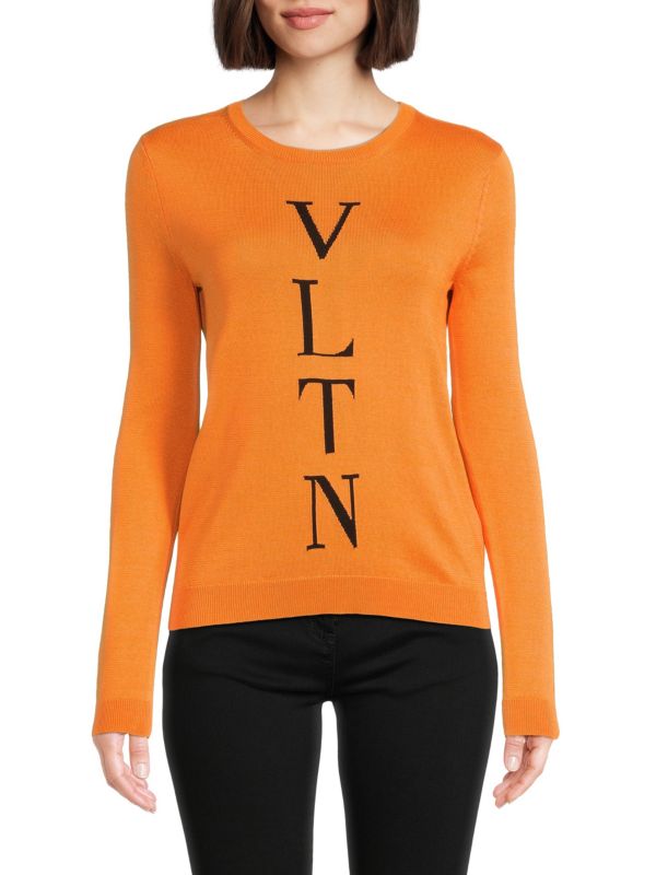 Женский Свитер Valentino Logo Crewneck Valentino