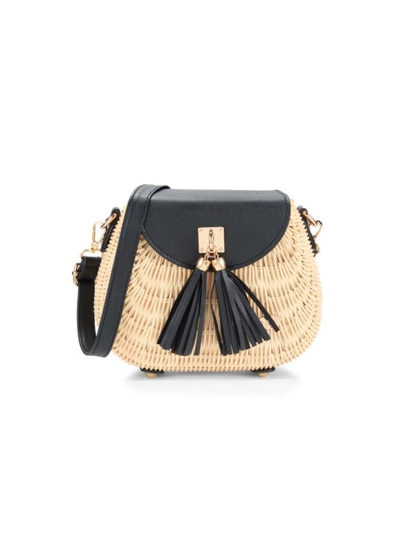 Сумка кросс-боди Surell Rattan Colorblock Tassel Surell